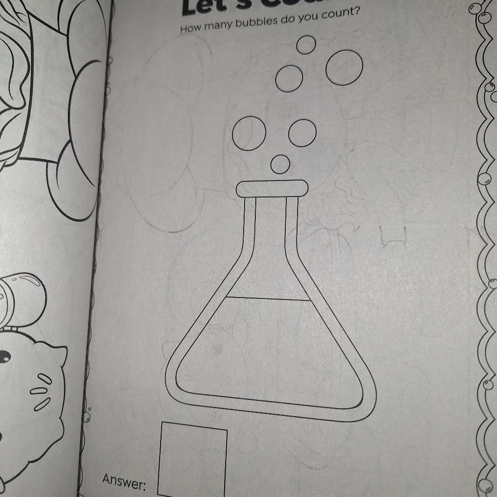 Gabbys Dollhouse Coloring Book w/ Stickers - Picture 4 of 9